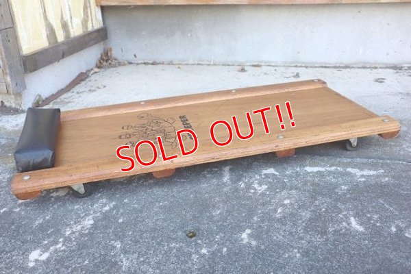 画像8: dp-230724-03 The Pep Boys / 1970's Wood Roller Creeper