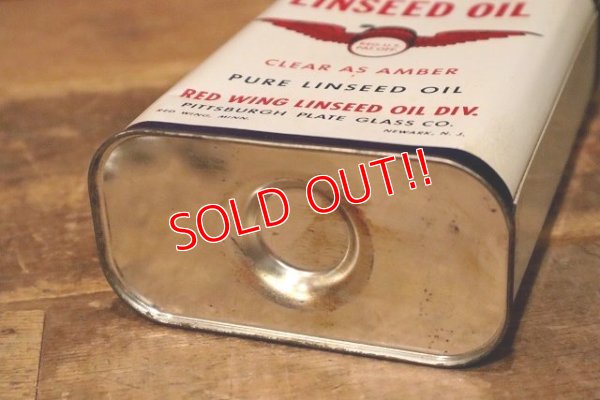画像9: dp-230809-02 RED WING / 1950's LINSEED OIL One Quart Can