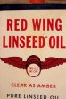 画像2: dp-230809-02 RED WING / 1950's LINSEED OIL One Quart Can (2)