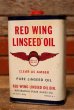 画像1: dp-230809-02 RED WING / 1950's LINSEED OIL One Quart Can (1)