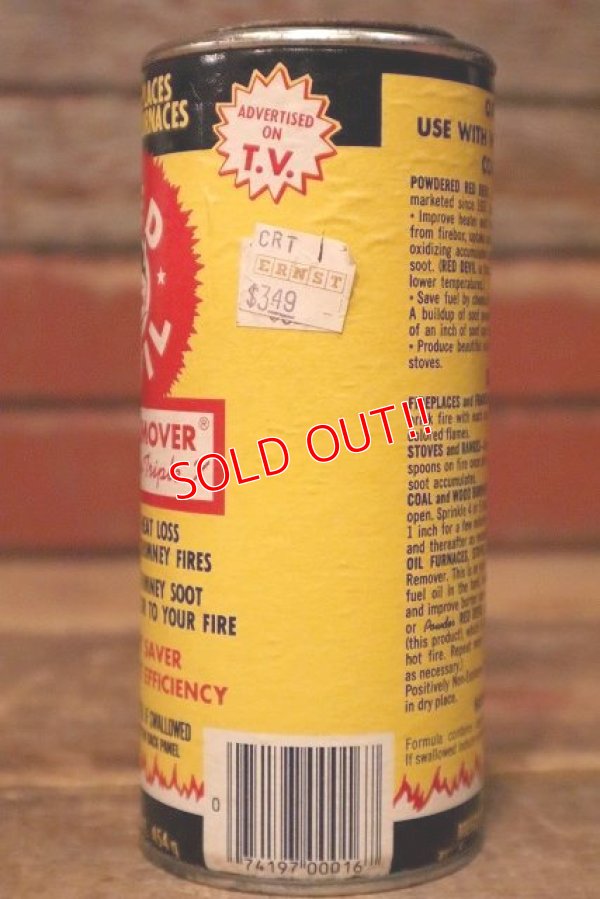 画像4: dp-230809-04 RED DEVIL / 1970's SOOT REMOVER CAN