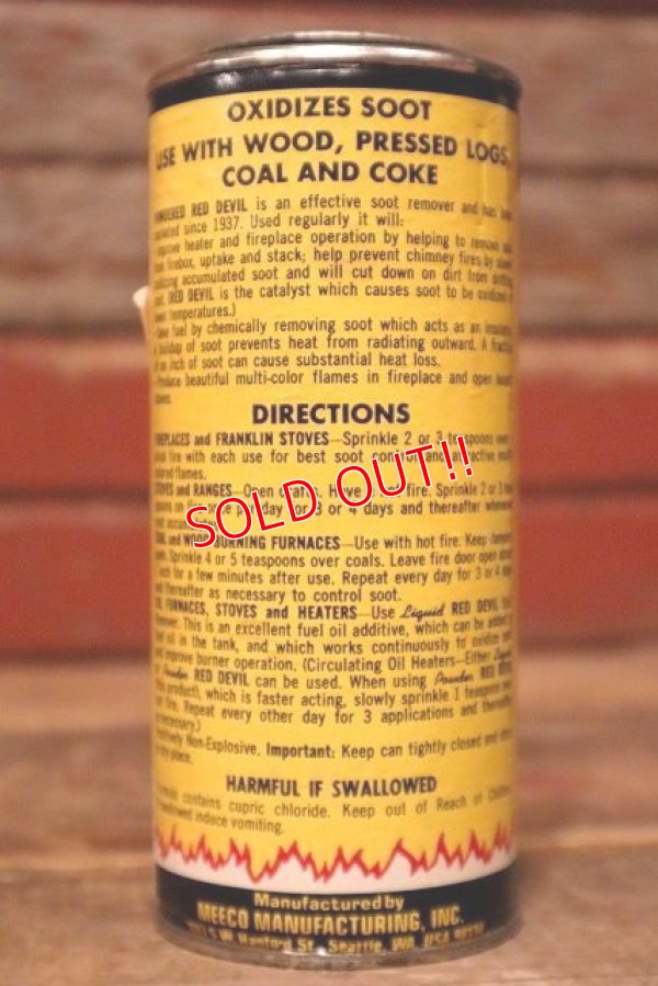 画像3: dp-230809-04 RED DEVIL / 1970's SOOT REMOVER CAN