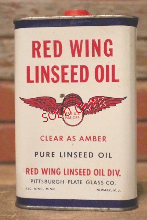 画像4: dp-230809-02 RED WING / 1950's LINSEED OIL One Quart Can