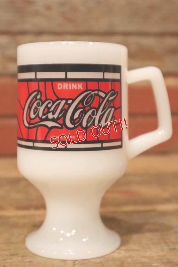 画像1: kt-230809-02 Coca-Cola / 1960's-1970's FEDERAL Footed Mug