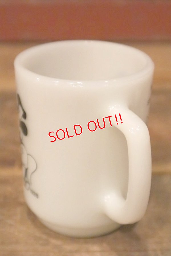 画像5: kt-230809-06 Mickey Mouse / Anchor Hocking 1980's 9oz Mug "Steam boat willy"