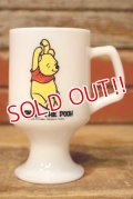 kt-230801-01 Winnie the Pooh / FEDERAL 1960's-1970's Footed Mug