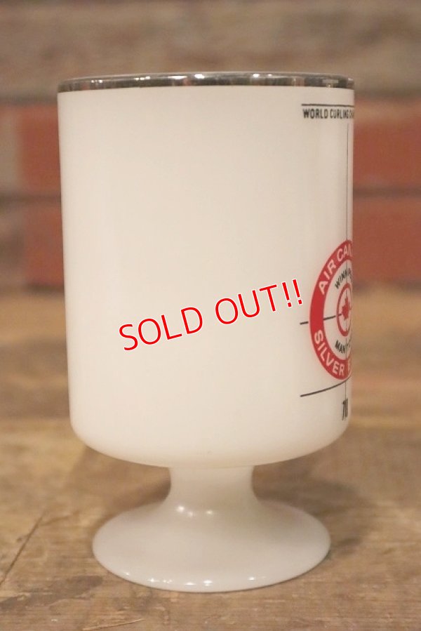画像3: kt-220301-07 AIR CANADA SILVER BROOM / World Curling Championship 1970's FEDERAL Footed Mug