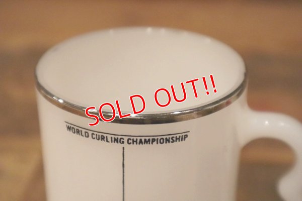 画像5: kt-220301-07 AIR CANADA SILVER BROOM / World Curling Championship 1970's FEDERAL Footed Mug
