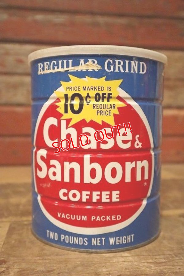 画像2: dp-230809-16 Chase & Sanborn COFFEE / Vintage Tin Can
