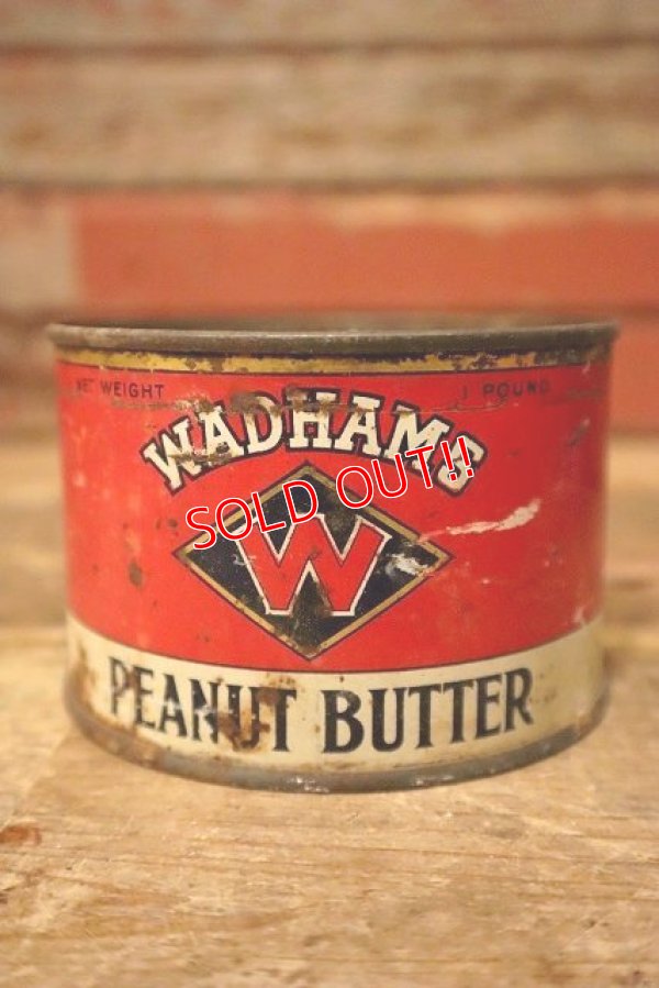 画像1: dp-230809-17 WADHAMS PEANIUT BUTTER CAN