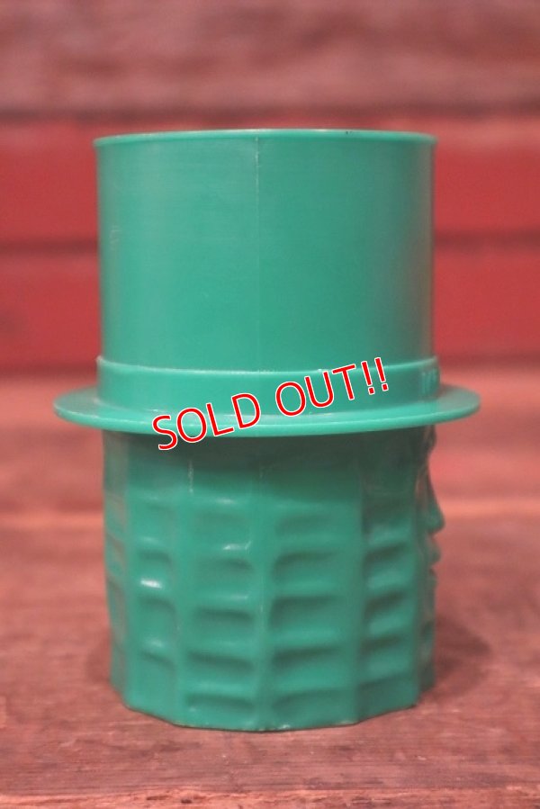 画像4: ct-230809-13 PLANTERS / MR.PEANUT 1950's Plastic Mug (Green)