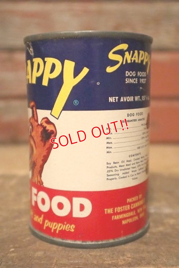 画像4: dp-230518-07 SNAPPY / 1950's DOG FOOD CAN