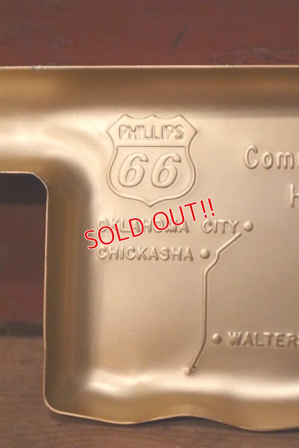 画像2: dp-230809-05 PHILLIPS 66 / H.E. BAILEY TURNPIKE 1964 Aluminum Ashtray