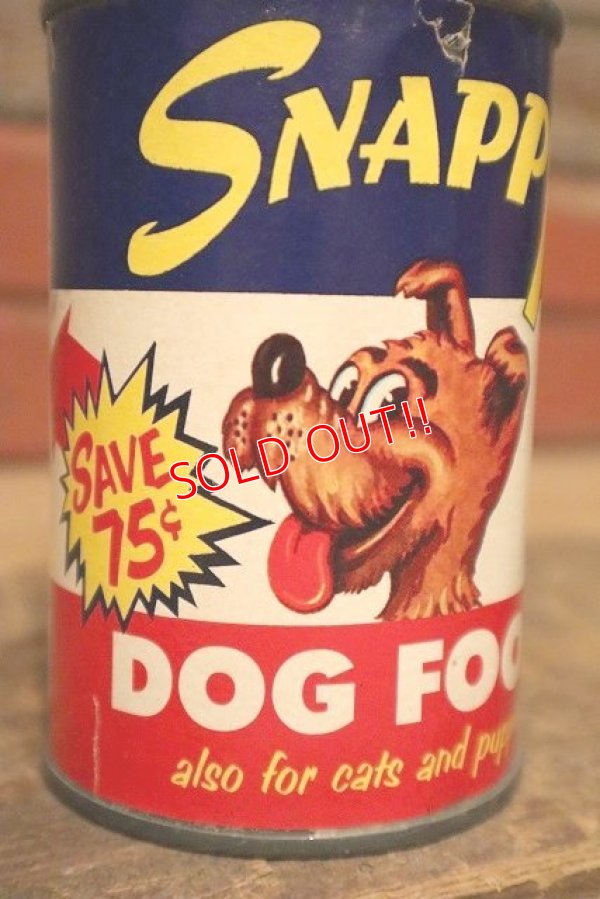 画像2: dp-230518-07 SNAPPY / 1950's DOG FOOD CAN