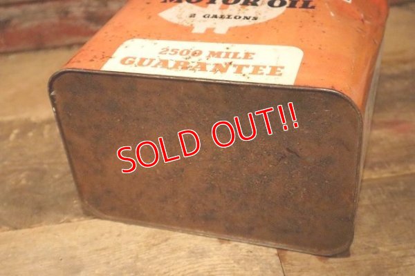 画像8: dp-230809-11 SAVE WAY & MOTOR OIL / Vintage 2 Gallons Can