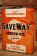 画像3: dp-230809-11 SAVE WAY & MOTOR OIL / Vintage 2 Gallons Can