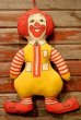 画像1: ct-230101-13 【SALE!!!】McDonald's / Ronald McDonald 1970's Pillow Doll (1)