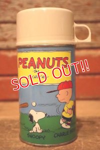 ct-230414-13 PEANUTS / THERMOS 1960's Water Bottle