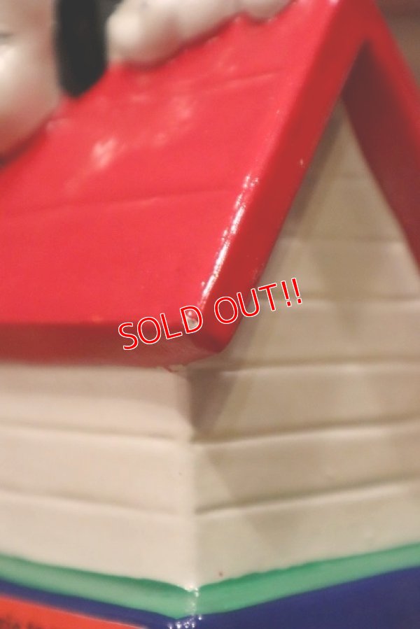 画像7: ct-230801-05 Snoopy / Determined 1970's Stand Figure "I'm allergic to morning."