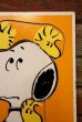 画像2: ct-230809-01 Snoopy & Woodstock / Playskool 1980's Wood Frame Tray Puzzle "Beagle Buddies" (2)