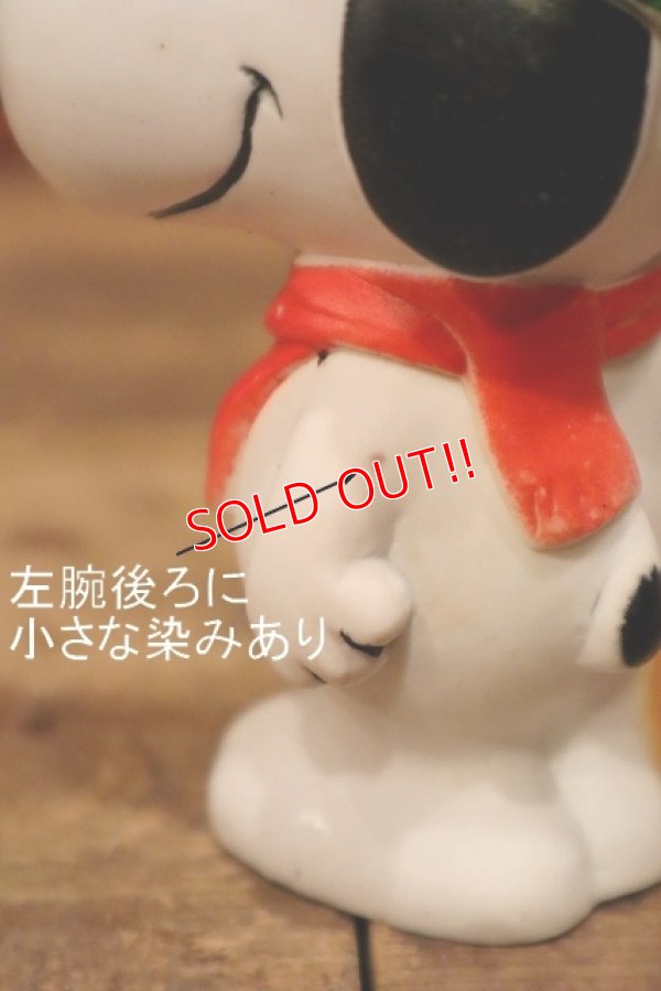 画像5: ct-230801-19 Snoopy / Danara 1970's-1980's Squeaky Toy "Ski"