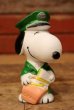 画像1: ct-230801-20 Snoopy / Danara 1970's-1980's Squeaky Toy "Postman" (1)
