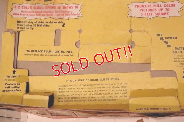 画像18: ct-230701-19 Hanna-Barbera Characters / Kenner 1961 Give a Show Projecter