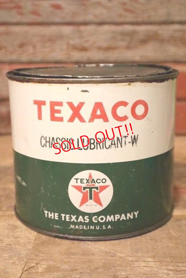 画像1: dp-230809-08 TEXACO / 1940's-1950's Chassis Lubricant 5 LBS. Can