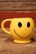 画像1: dp-220401-39 【SALE!!!】McCOY POTTERY / 1970's Smiley Face Mug (1)