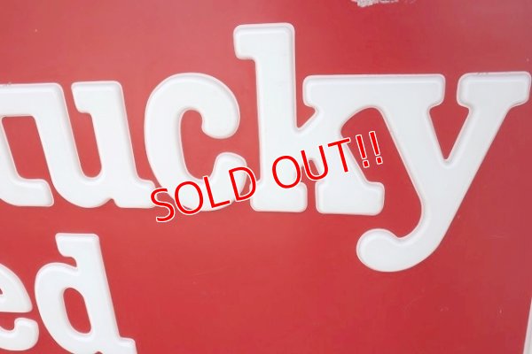 画像3: dp-221001-19 ※店頭ピックのみ Kentucky Fried Chicken (KFC) / 1980's Huge Store Display Sign