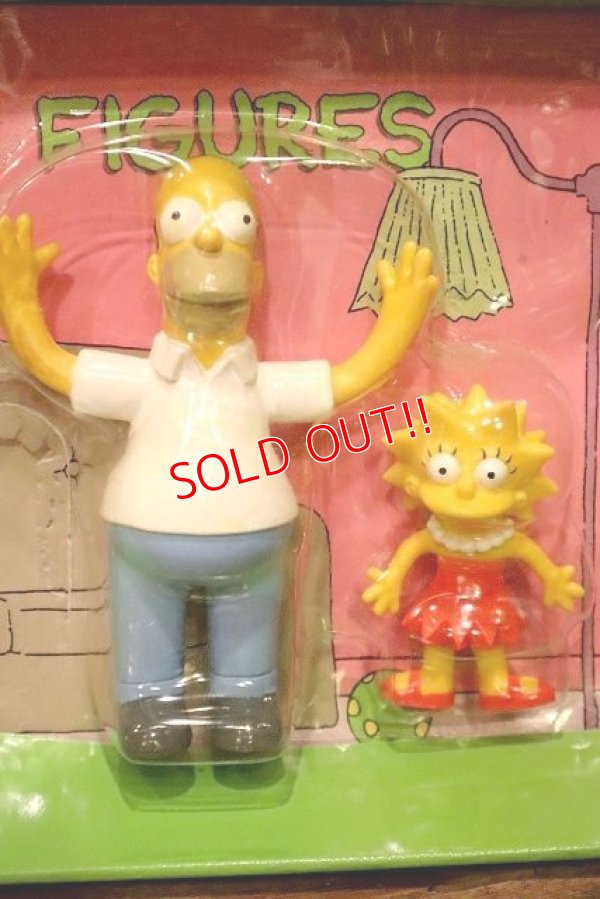 画像3: ct-230801-14 The Simpsons / JESCO 1990's Bendable Figure