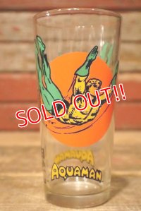 gs-230724-06 AQUAMAN / PEPSI 1976 Collector Series Glass