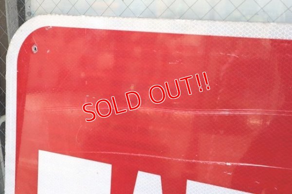 画像5: dp-230503-38 WENDY'S / Large Road Sign