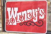 dp-230503-38 WENDY'S / Large Road Sign