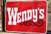 画像1: dp-230503-38 WENDY'S / Large Road Sign (1)