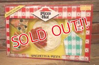 dp-230809-30 Pizza Hut / 1988 Realistic Play Food Spaghetti & Pizza