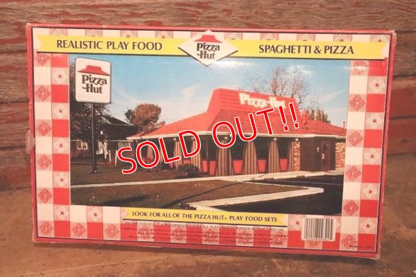 画像9: dp-230809-30 Pizza Hut / 1988 Realistic Play Food Spaghetti & Pizza