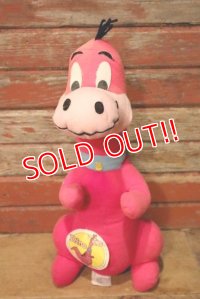 ct-230701-48 The Flintstones / DINO 1980 MIGHTY STAR Plush Doll