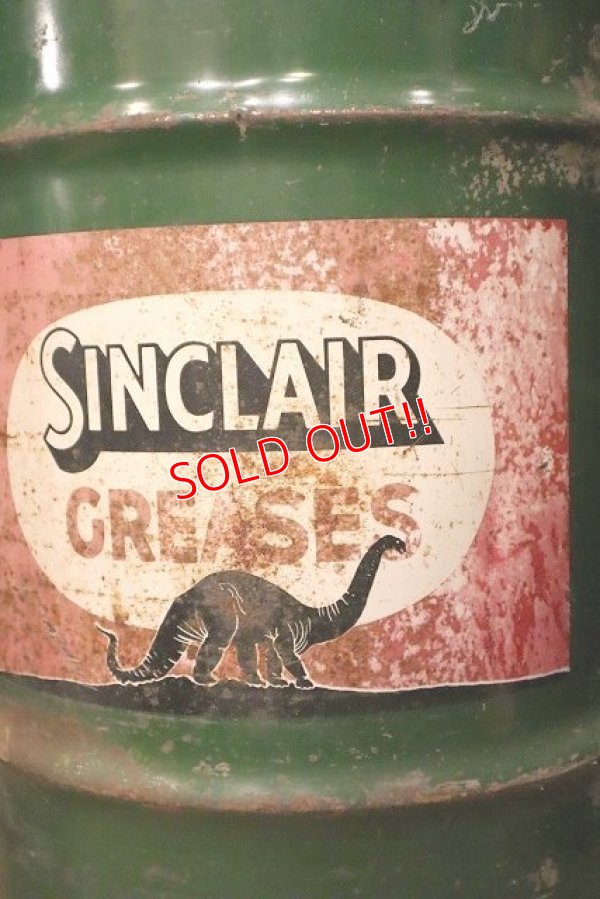 画像4: dp-230601-24 SINCLAIR / 1950's 20 GALLONS GREASE CAN