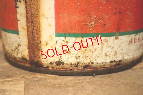 画像8: dp-230503-29 TEXACO / 1970's 5 U.S.Gallons Oil Can