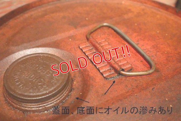 画像10: dp-230503-29 TEXACO / 1970's 5 U.S.Gallons Oil Can