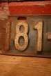 画像2: dp-230601-21 License Plate 1930 ILLINOIS "81-758" (2)