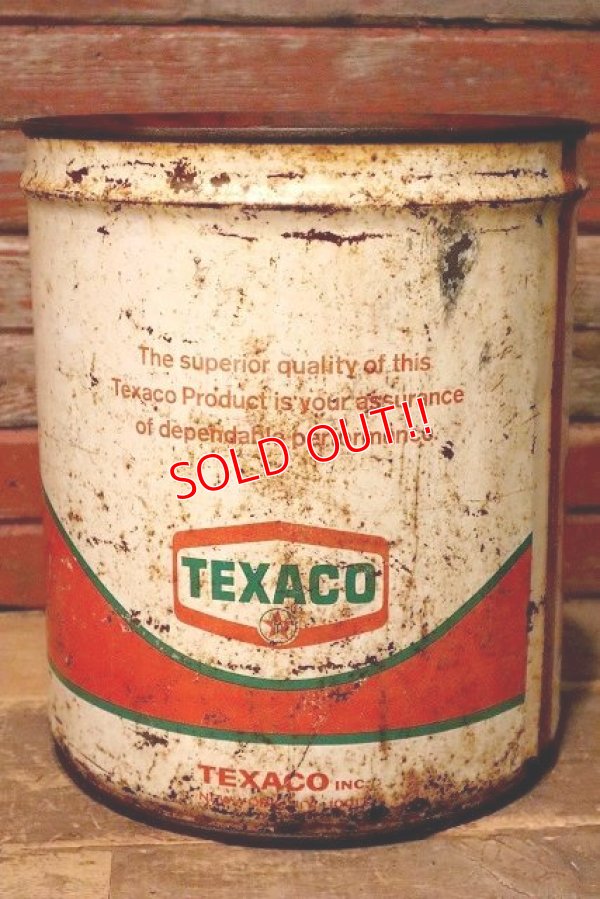 画像4: dp-230503-29 TEXACO / 1970's 5 U.S.Gallons Oil Can