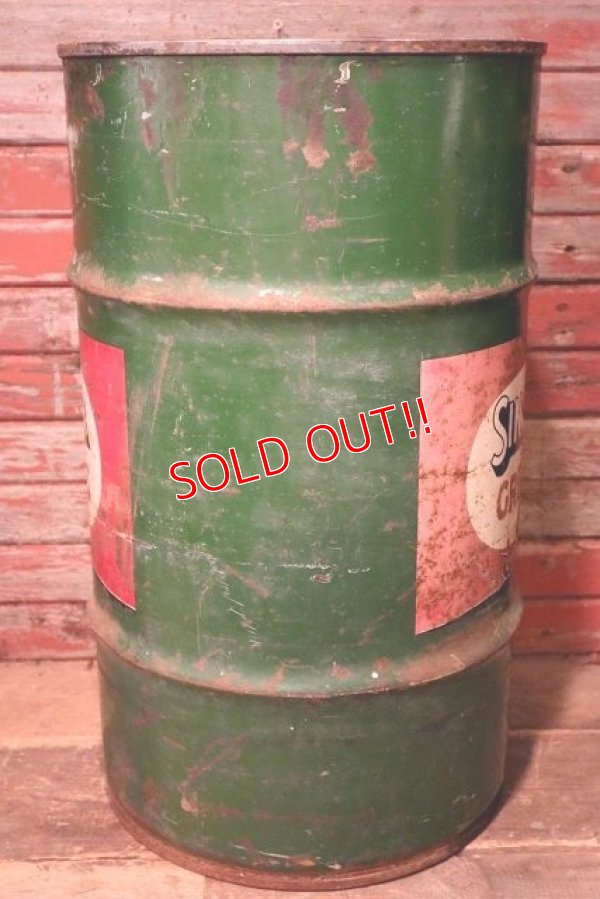 画像8: dp-230601-24 SINCLAIR / 1950's 20 GALLONS GREASE CAN