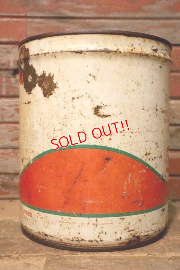 画像7: dp-230503-29 TEXACO / 1970's 5 U.S.Gallons Oil Can