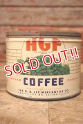 dp-230901-131 THE H.D. LEE COMPANY / 1940's HGF COFFEE CAN