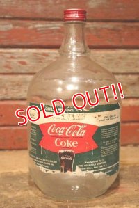 dp-230901-153 Coca-Cola / 1950's-1960's Gallon Soda Fountain Syrup Jug Bottle