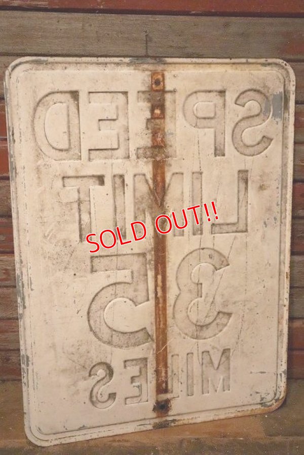 画像9: dp-230901-05 Road Sign / SPEED LIMIT 35 MILES