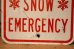 画像4: dp-230901-109 Road Sign / NO PARKING DURING SNOW EMERGENCY (4)