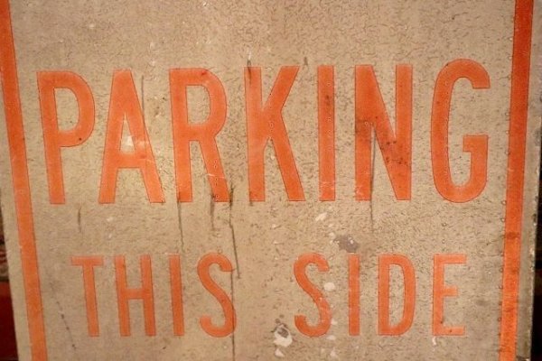 画像3: dp-230901-109 Road Sign / NO PARKING THIS SIDE OF STREET